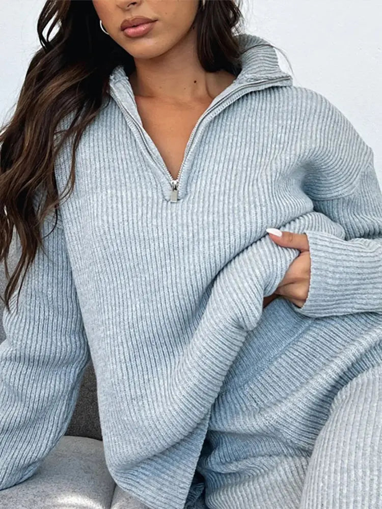 Cozy Couture Flared Sweatsuit Set 🍂